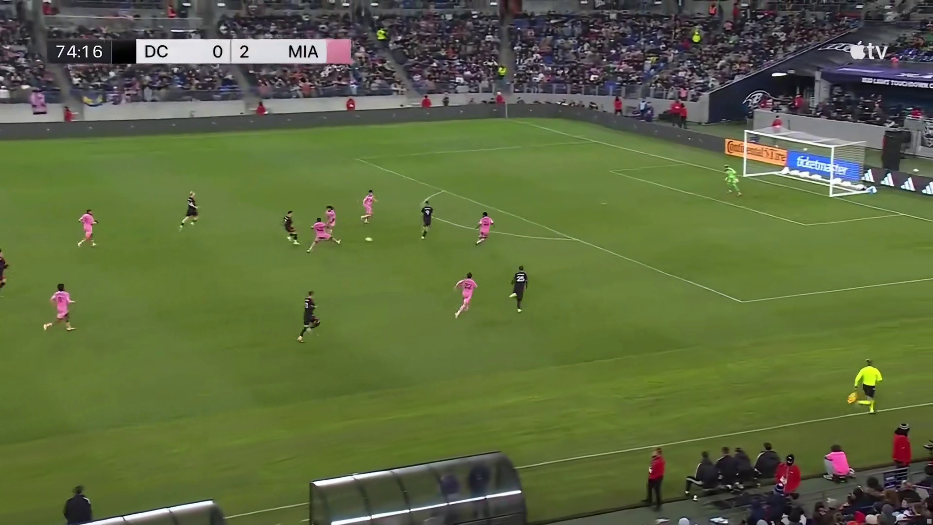 梅西轰生涯899球！迈阿密国际2-1迎美职联两连胜