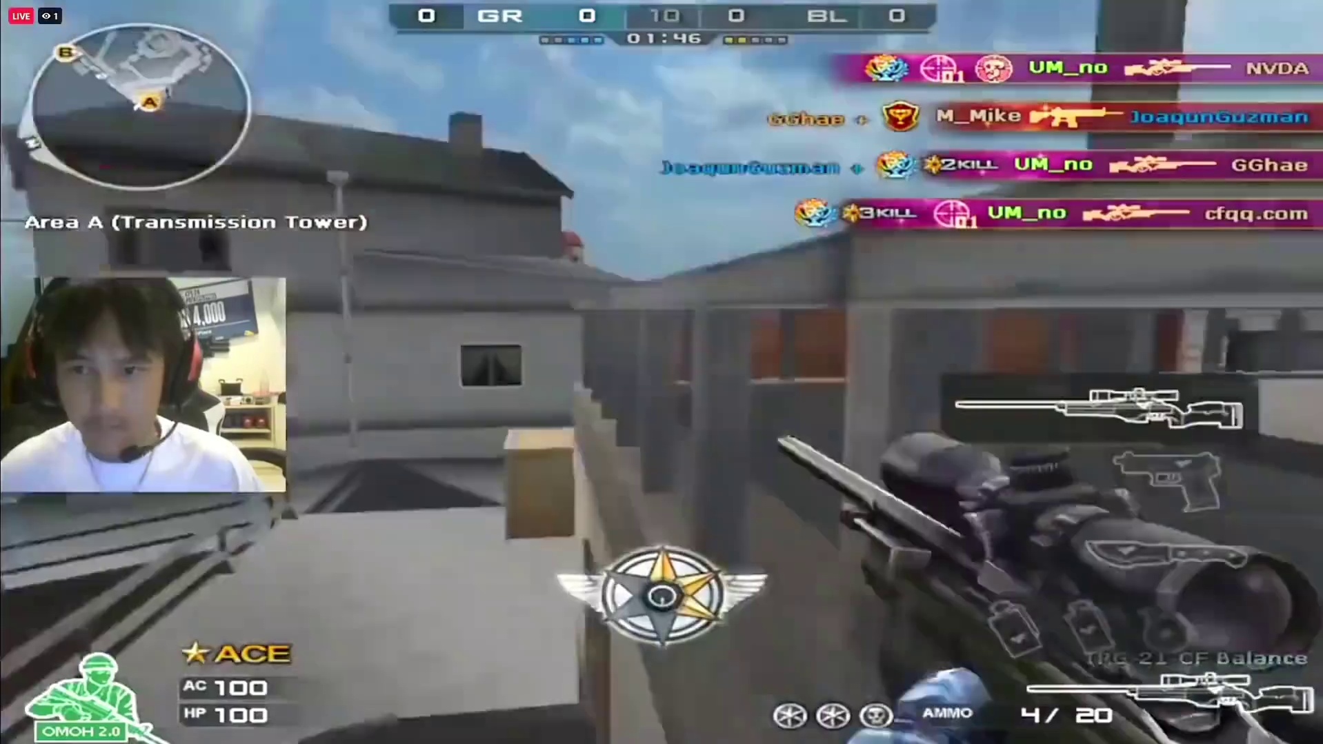 菲律宾天才少年no神五杀AG老年队，这阵容PL也是六强实力，no神还是太强了