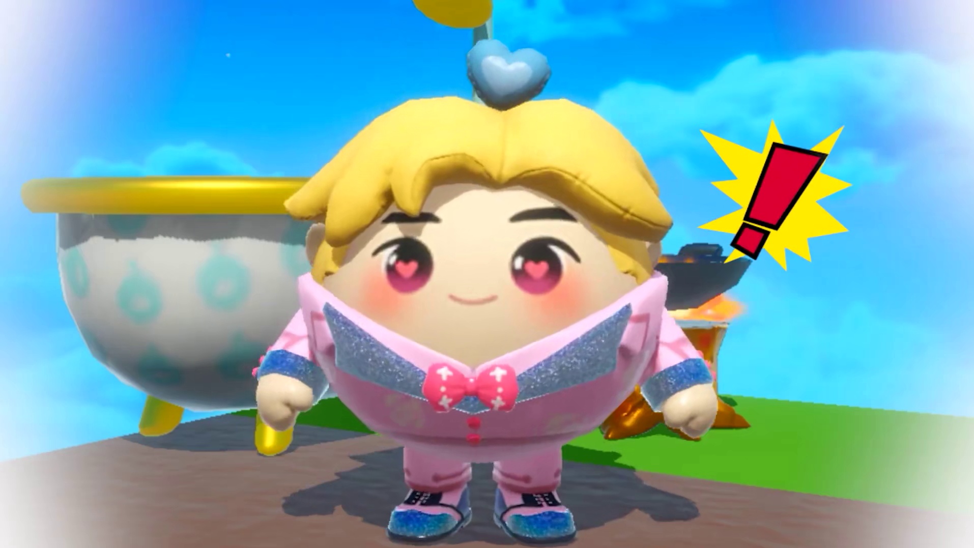 蛋仔派对:水方块生存第六天？捞出一颗蛋，结果孵出末影人！