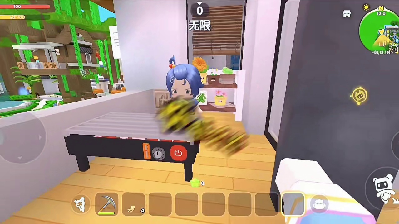 迷你世界：日常生活…老妹半夜偷吃我零食…发火