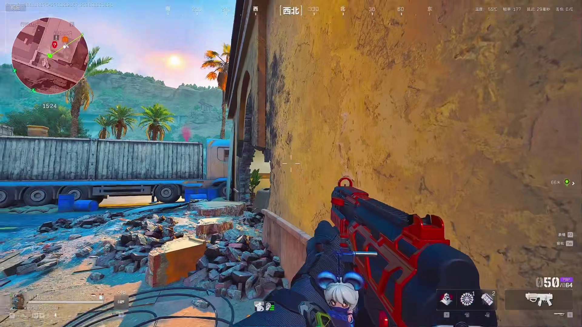 单三粑粑枪 黑屋局 以小博大 爽吃全装哥！ 粑粑吃晕碳 改装方案：
无敌腰射粑粑枪（14W）:MP