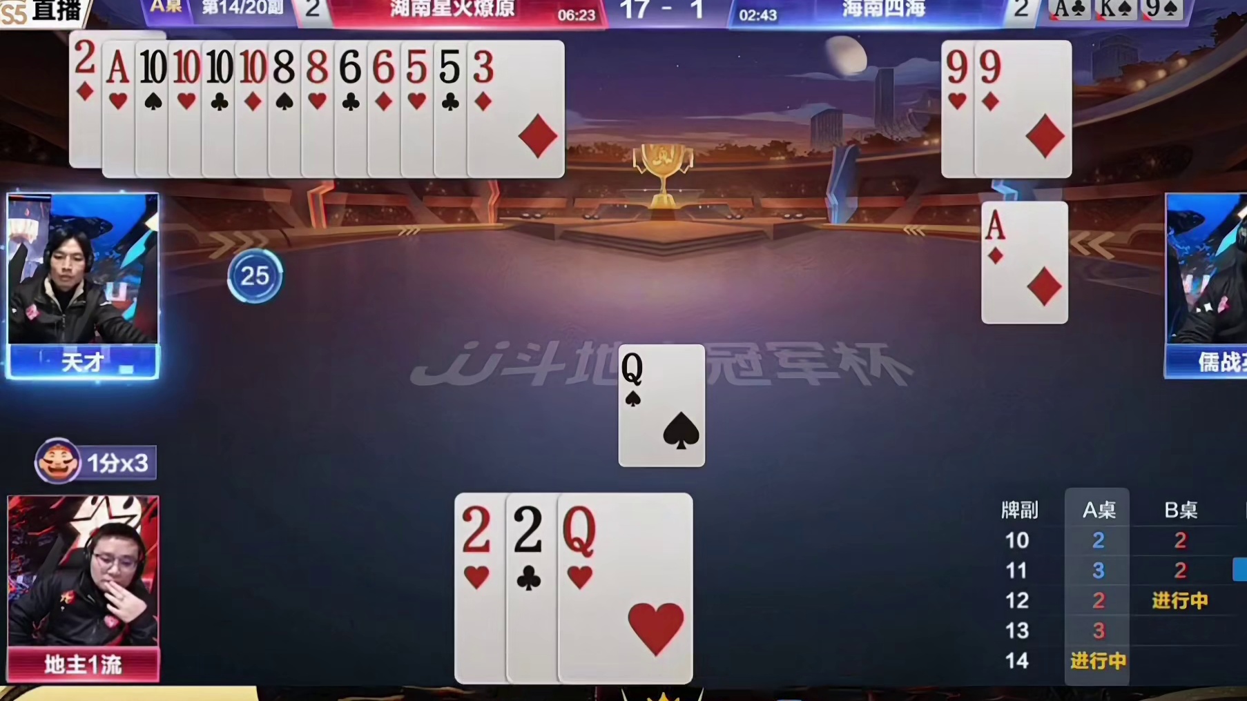 深夜斗地主，激情不打烊