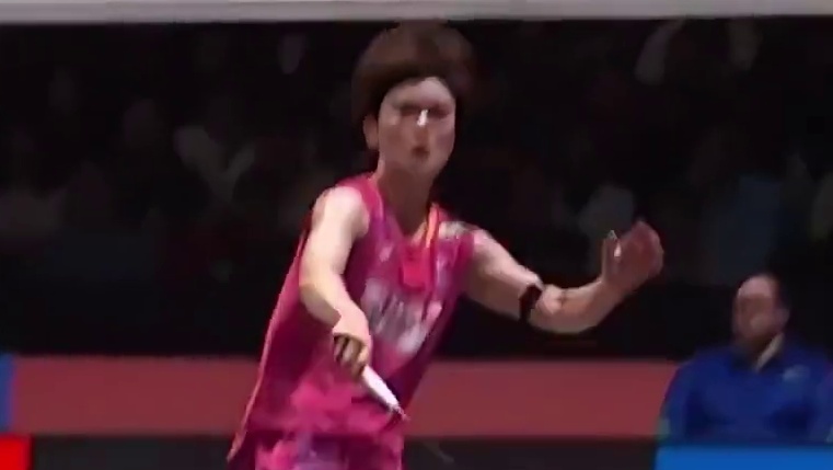 不可思议，王祉怡翻身安洗莹

 女单决赛，王祉怡 21-15、21-19 安洗莹，首夺全英冠军。终结