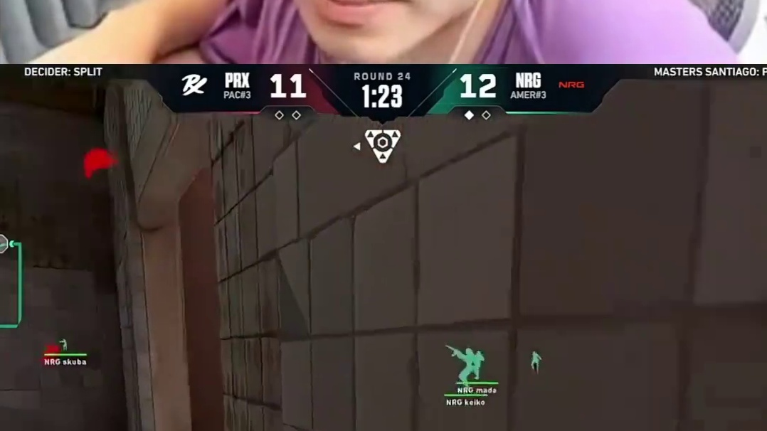 NRG2比0战胜PRX，AG将在败者组对阵PRX