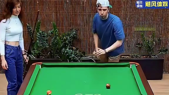离谱的开球 离谱的犯规 台球是一种生活 中八台球