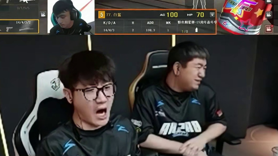 小将77卫星轰下17-5战绩，老白宋皇夸赞小伙子狙是真的快