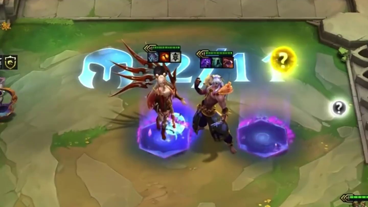 云顶史上最强三星五费双人组，腕豪刀妹！