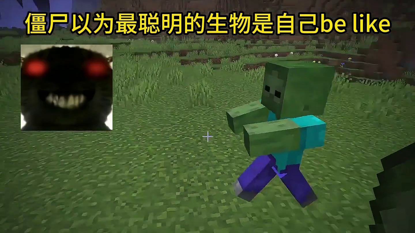 我的世界：僵尸以为最聪明的生物是自己