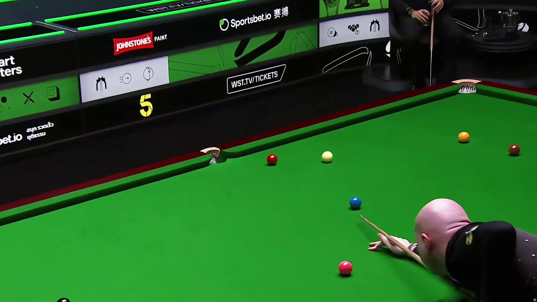 球员锦标赛，赵心童四连胜击败斯莱瑟晋级8强，决胜局攻防大战！