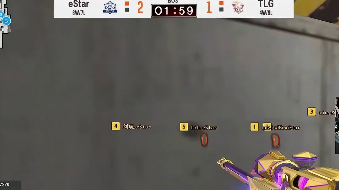 穿越火线的职业选手值多少？ 白鲨谈 Estar的大腿—刘航，估计100左右。#TLG全员carry终