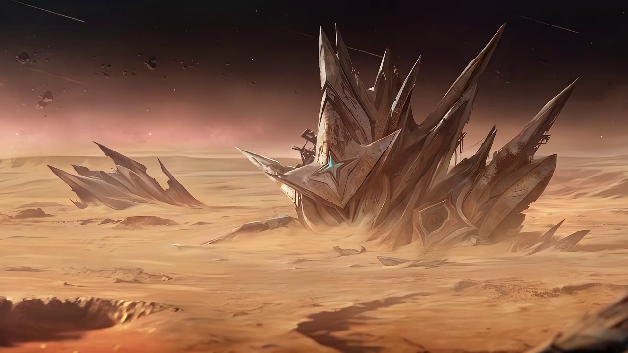 【皮肤CG】星刃 梵妮“星穹游隼”飞行日志：今天，我追踪芙蕾雅“星穹战姬”的信号，终于抵达了“伊甸”