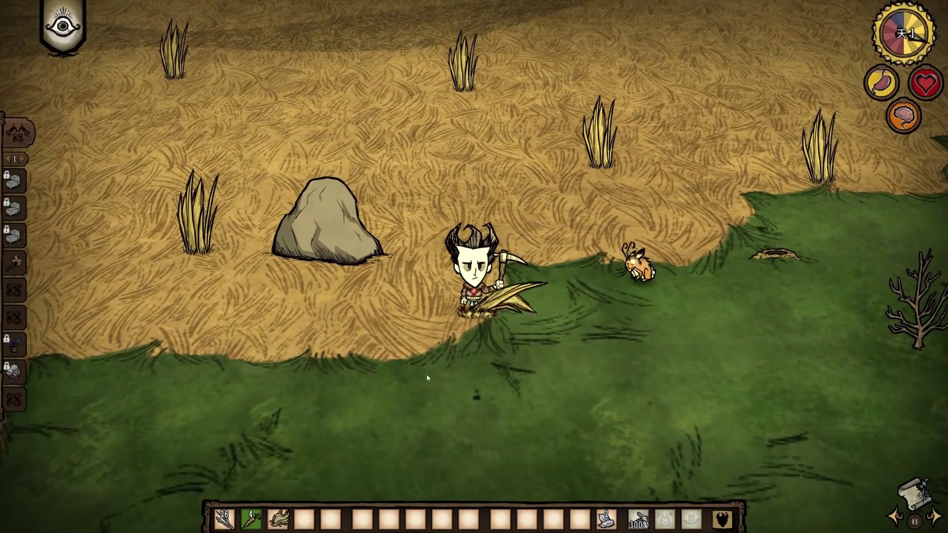 饥荒联机版：让豆包教我玩饥荒！把我夸的快成胚胎了