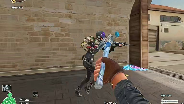 这哥们直接被吓蒙了