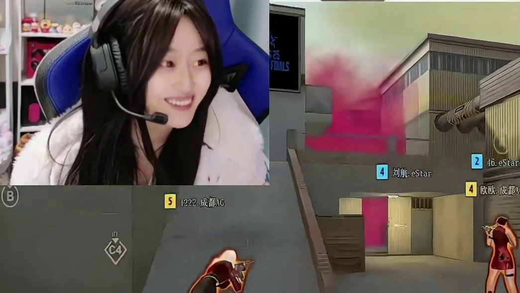 嘉伟哥一雷三响 吉祥三宝躲一起了