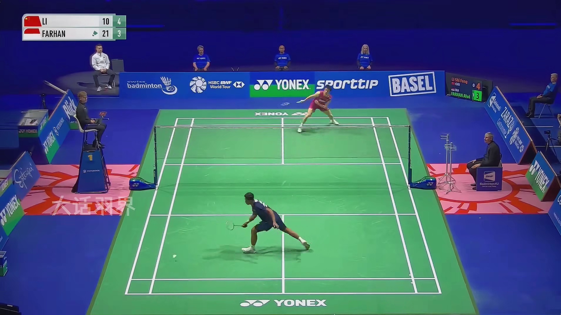 被头顶功麻了！16比6也能被法汗逆转？李诗沣这是怎么了？ 2026年瑞士羽毛球公开赛李诗沣VS法汉#