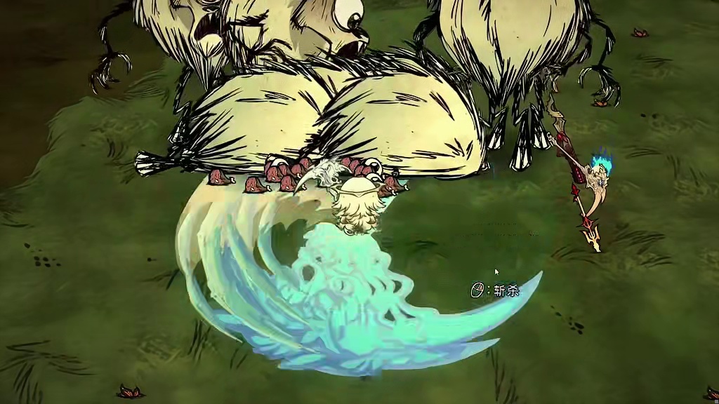 饥荒联机版模组：诺亚一个有六把专属武器的人物战斗超级爽 模组：诺亚：非线