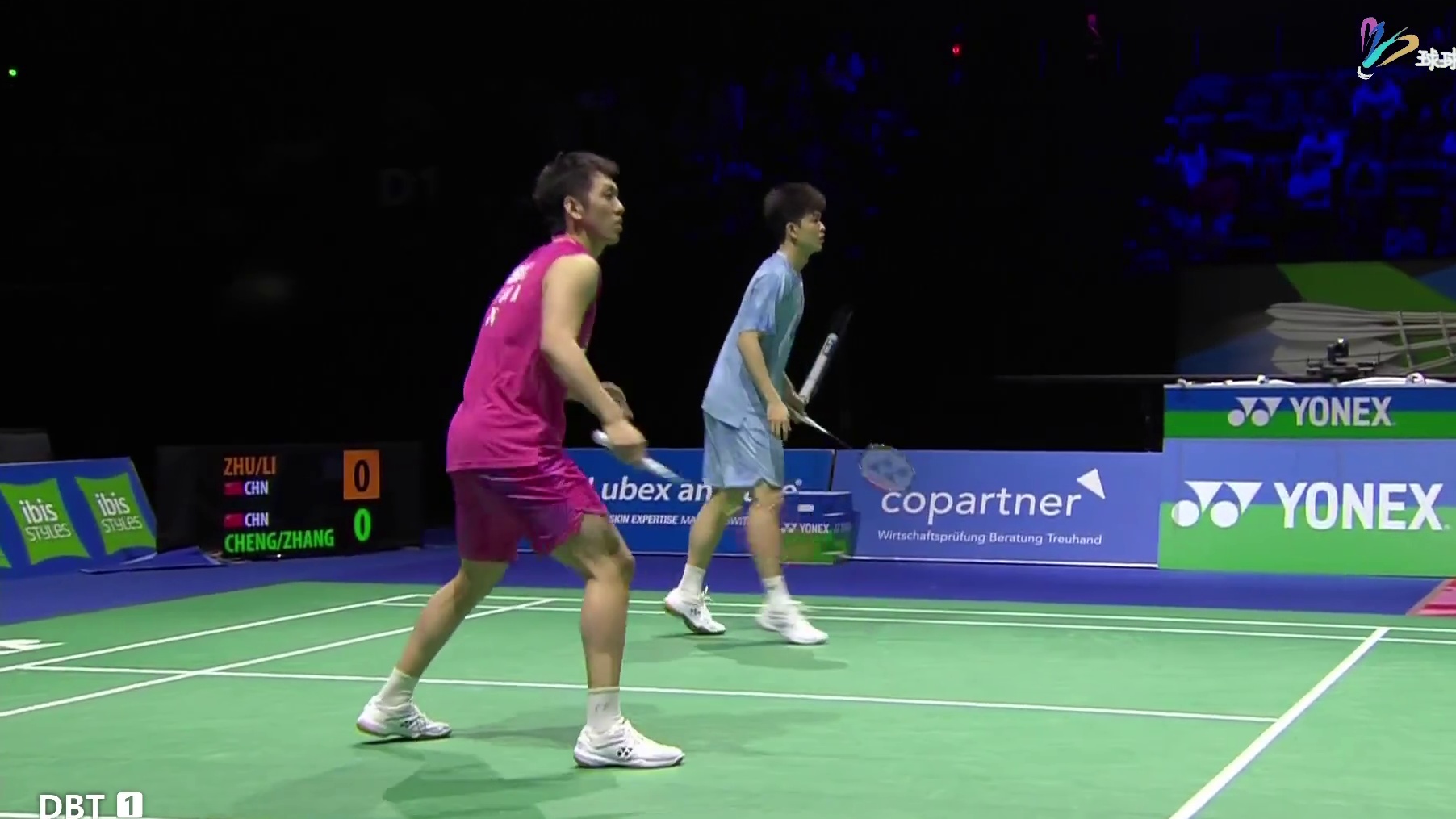 朱一珺 / 李茜 vs 程星 / 张驰瑞士羽毛球公开赛决赛