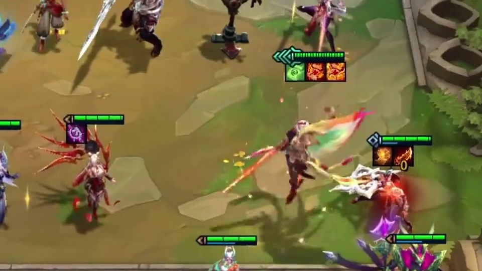 云顶史上最美羁绊召唤物，剪纸天使！