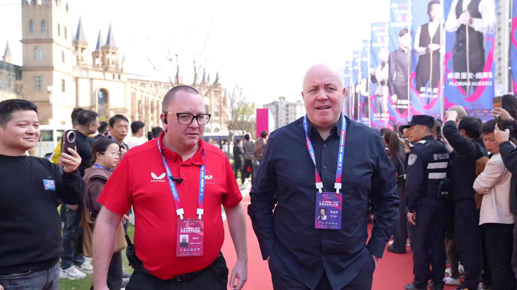 世界公开赛开幕入场-希金斯