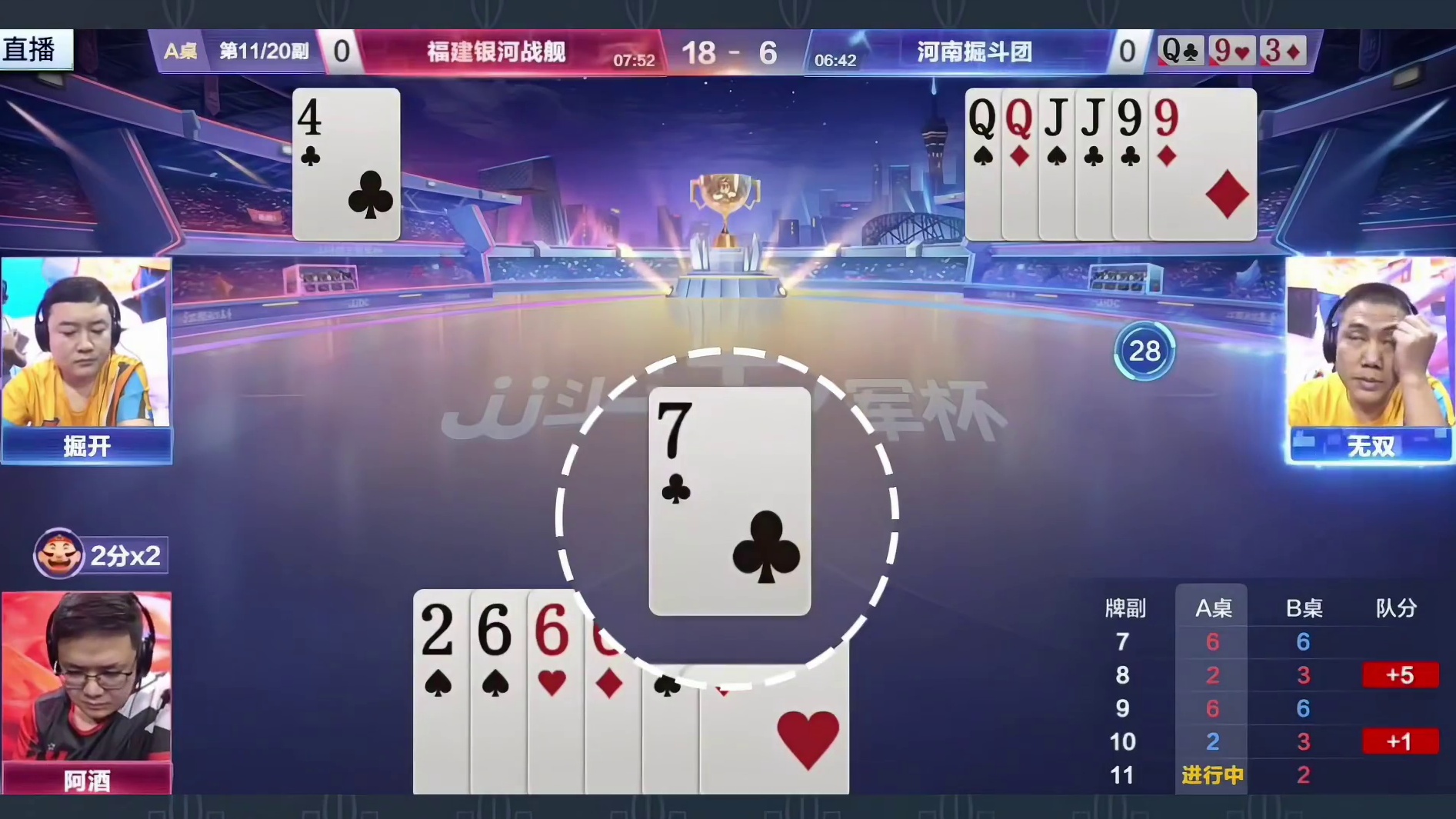 阿酒诛心掘开，这副牌绝对是阿酒封神之作啊