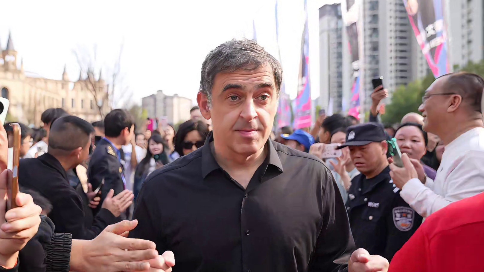 世界公开赛开幕入场-奥沙利文