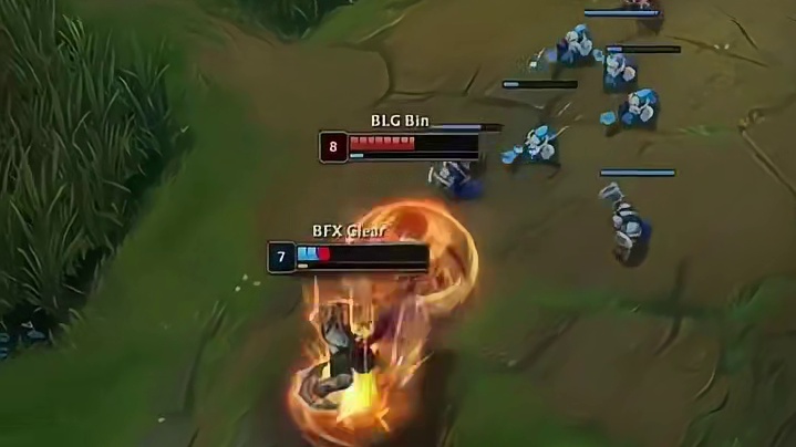 高光时刻：Bin开赛状态火热，对位单杀Clear 

  ​​​