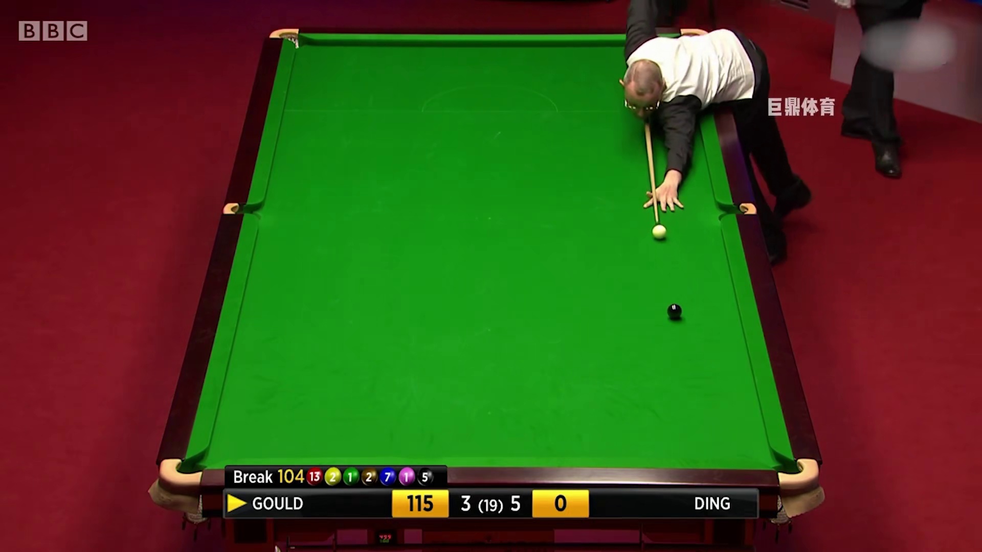 史上最风骚的绝杀清台！古尔德放下伪装，彻底看呆丁俊晖.