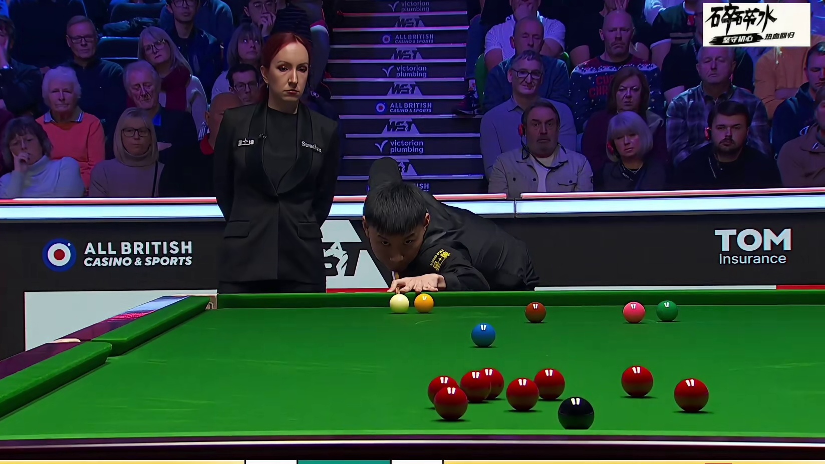 赵心童再战龙泽煌，逆天长台秀到起飞，2-0轻松拿捏！