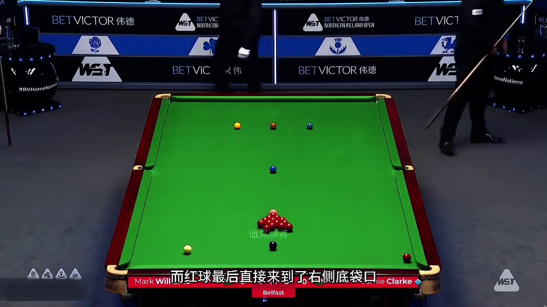 打习惯中八的马叔太可怕了，竟然在斯诺克中想要炸清！