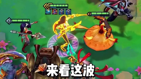 版本更新“直升机卡特”成为福星最强T0阵容，跳入后排直接满蓝开大，瞬秒两张三星四费！