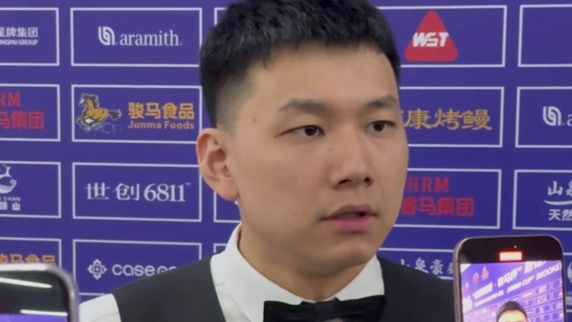 2026世界公开赛，龙泽煌谈和赵心童比赛过程