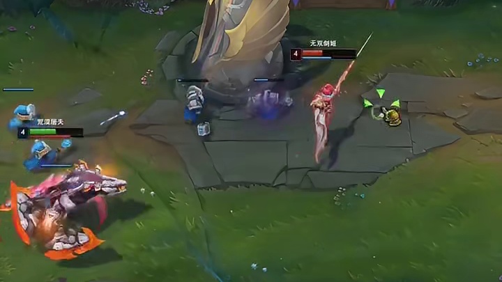 请问 有大佬帮忙看看剑姬是不是开了