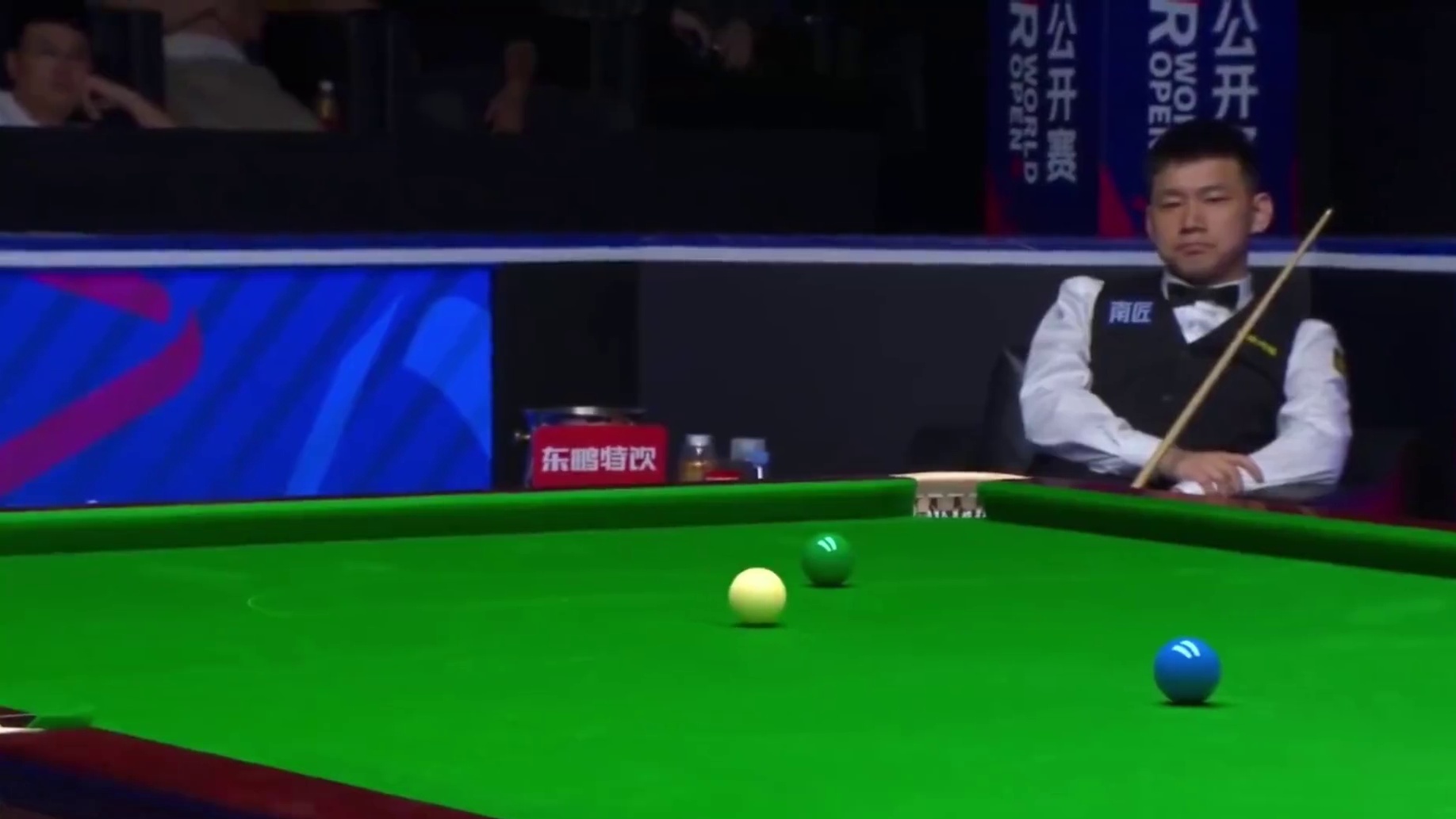 赵心童单手低杆太秀了，决胜局破百绝杀龙泽煌，强势晋级32强！