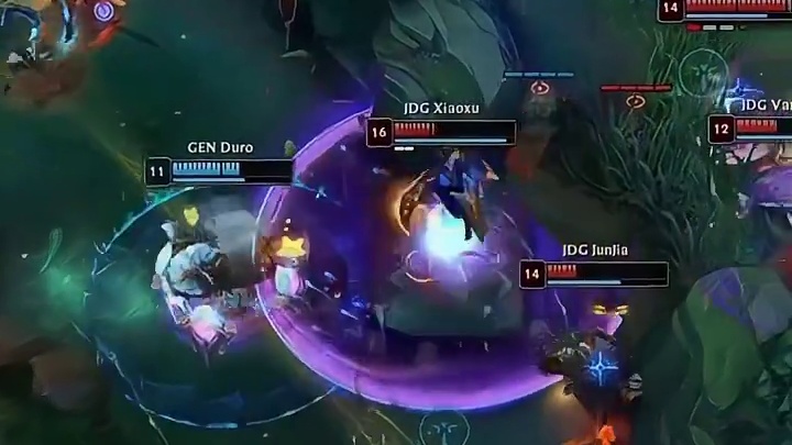 GEN直落三盘战胜JDG