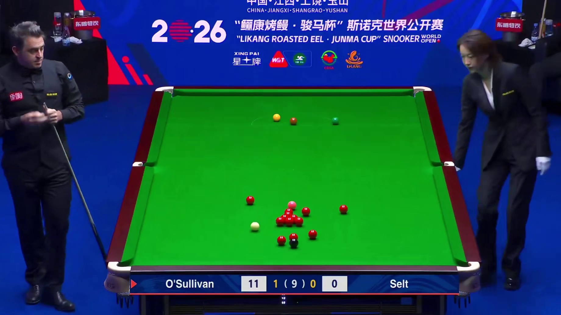 2026世界公开赛，奥沙利文火力全开狂轰138分，强势开局！