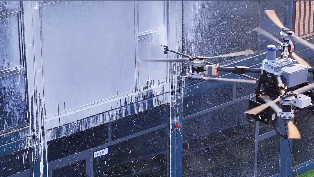 无人机幕墙清洗，找大成航空