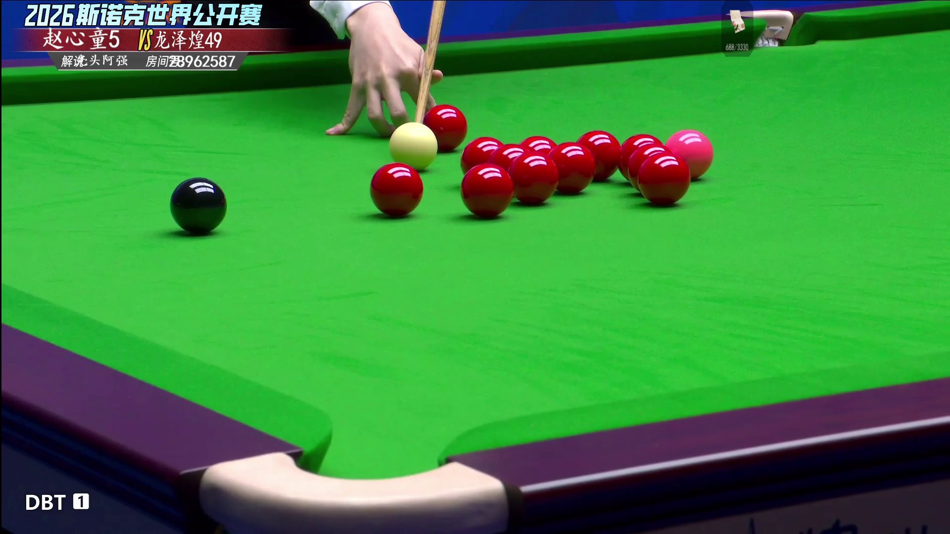 赵心童精彩进攻剪辑