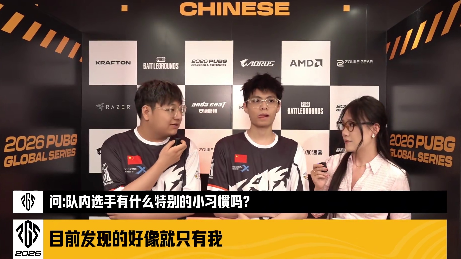 【2026 PGS 赛前采访】17战队