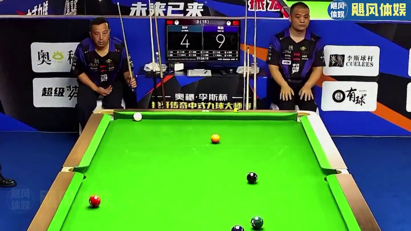 村口大爷有多豪横 台球是一种生活