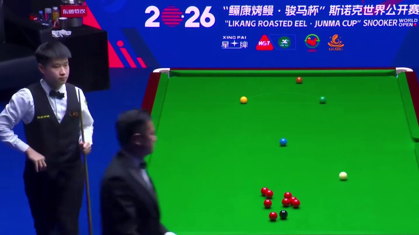 赵心童超牛进攻火力！世界公开赛破百拿下开门红，准度逆天！