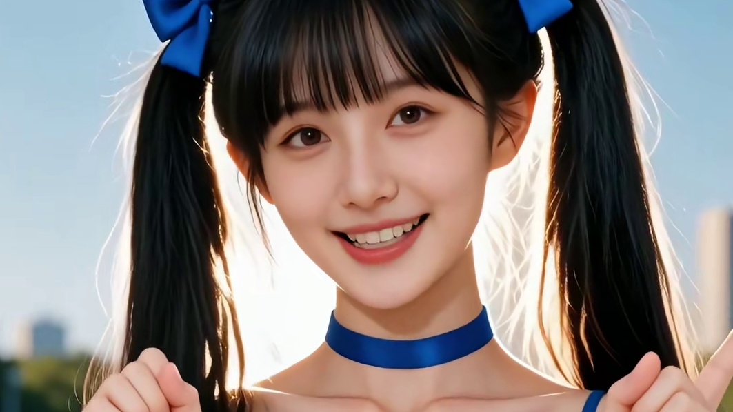 时尚潮流穿搭拍摄中