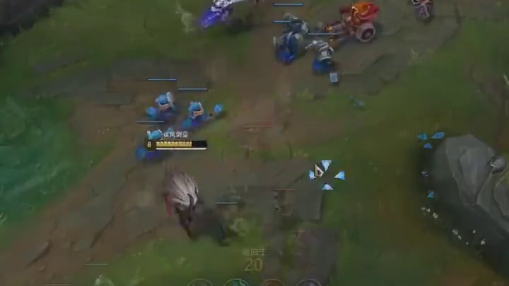 文森特赏金杯训练赛 一人镇四龙！