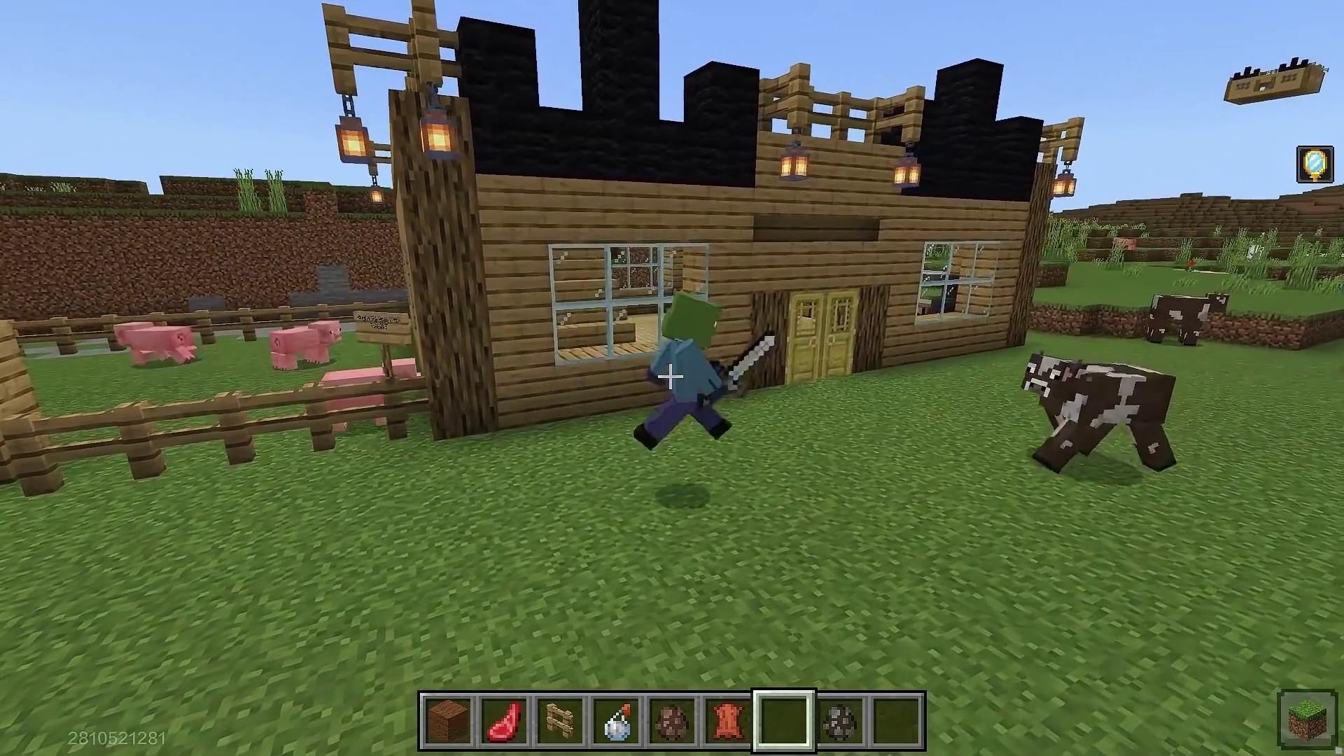 什么是顶级损友！喜欢屠我牧场？被我家猪用TNT炸飞了吧！