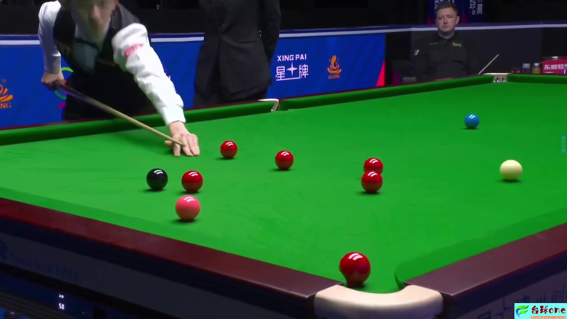 2026斯诺克世界公开赛，吴宜泽极限破百，囧哥惨遭四连鞭！