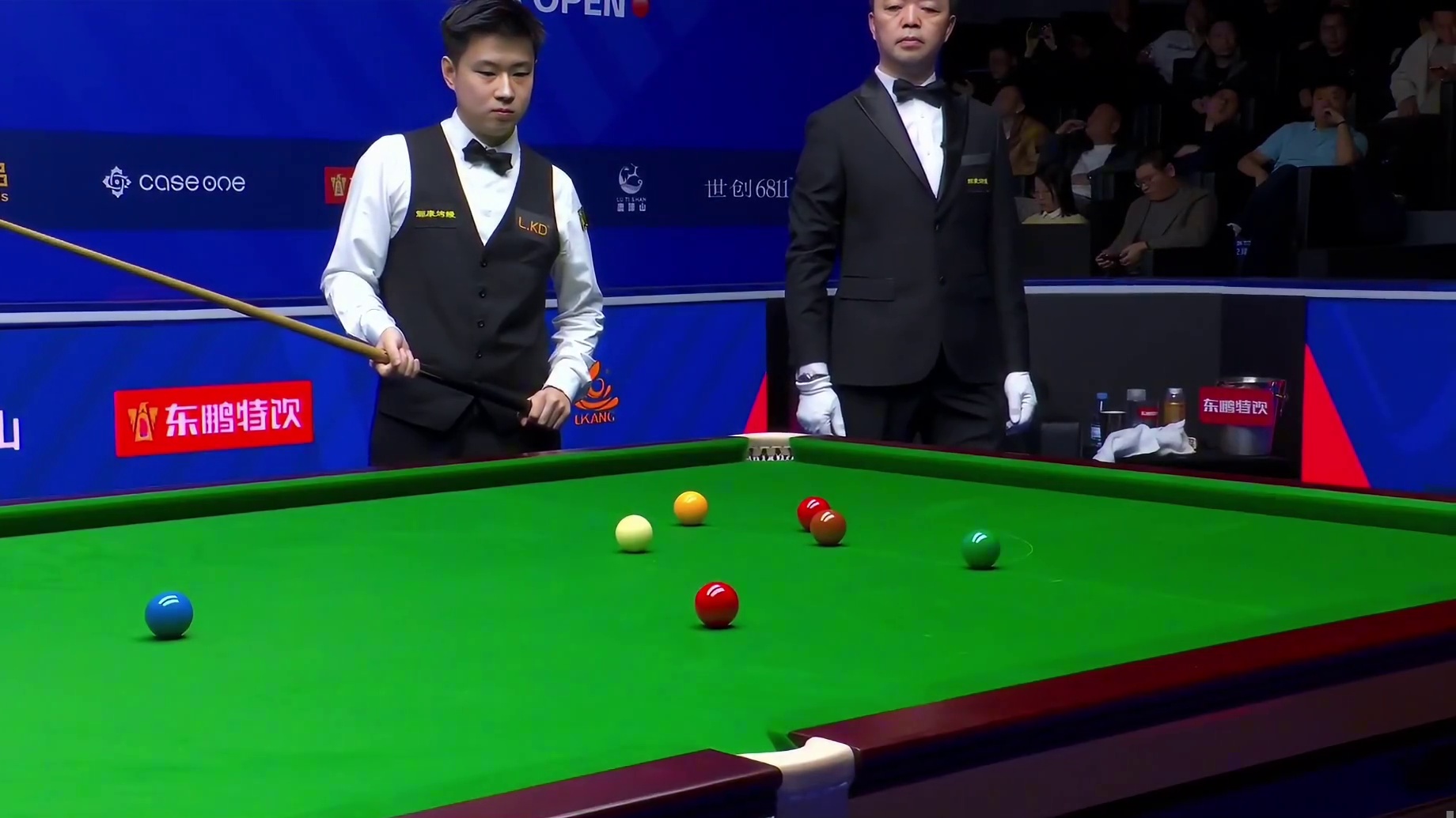 2026斯诺克世界公开赛，赵心童再胜威尔逊，顶级攻防追平比分