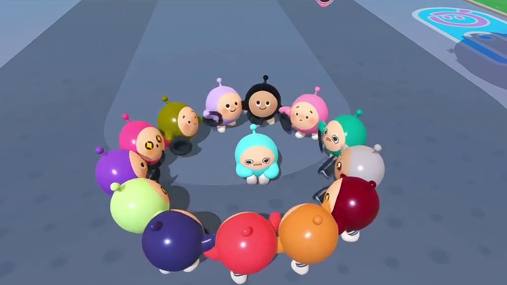 愿和平的光能照亮世界每个角落！mf小茜打卡一百张蛋仔地图游戏破壁