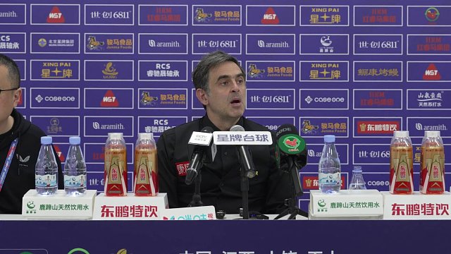 世界公开赛奥沙利文专访