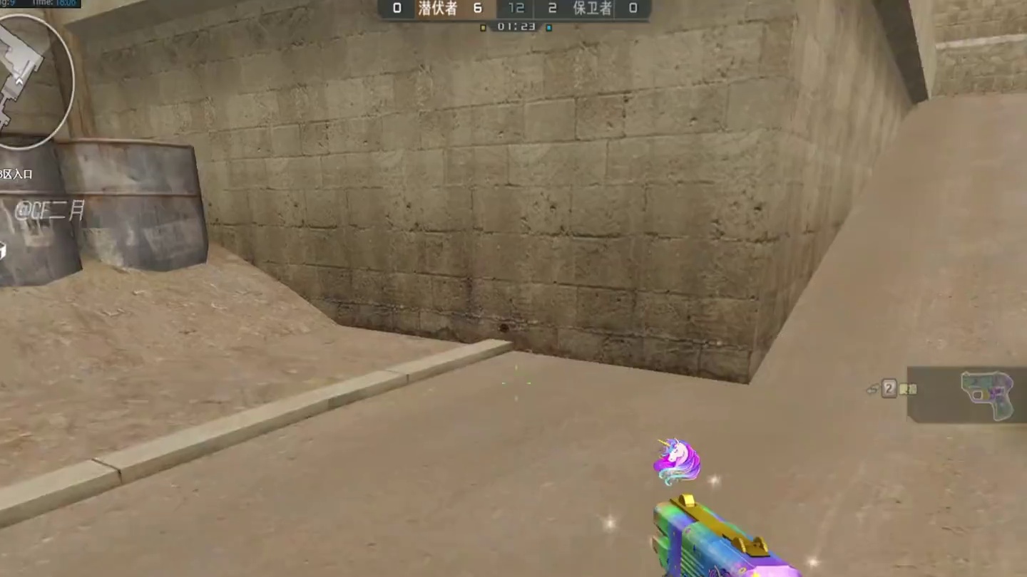 cf沙漠灰狙击穿点位