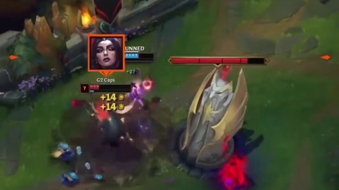 Caps与Hans Sama队内语音配合 Nice call Caps！