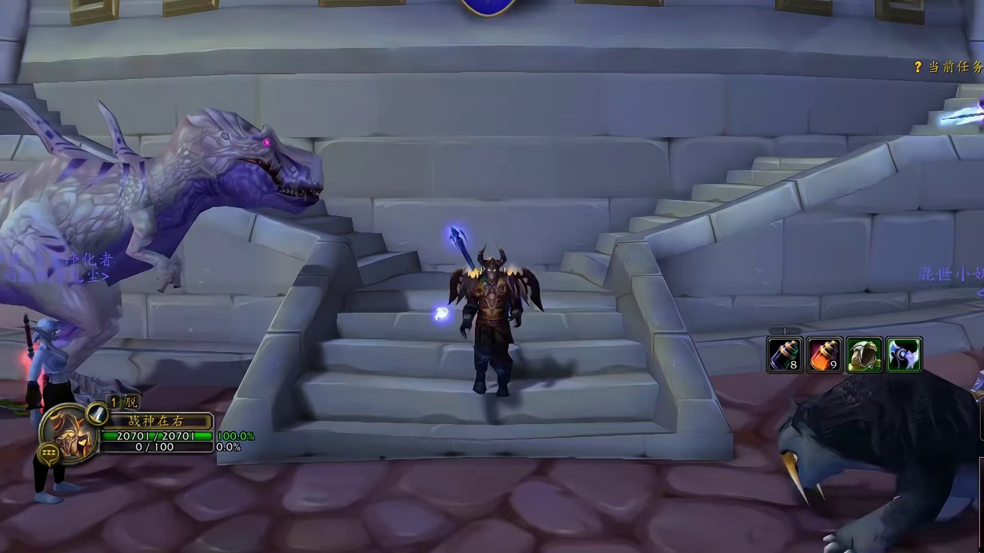 魔兽时光服P3阶段武器战满破配装推荐，小土人春天终于来了 武器战 #